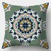 Fashion Retro Art Boho Style Pattern Printed Soft Square Pillowslip Polyester Cushion Cover Pillowcase Living Room Home Decor