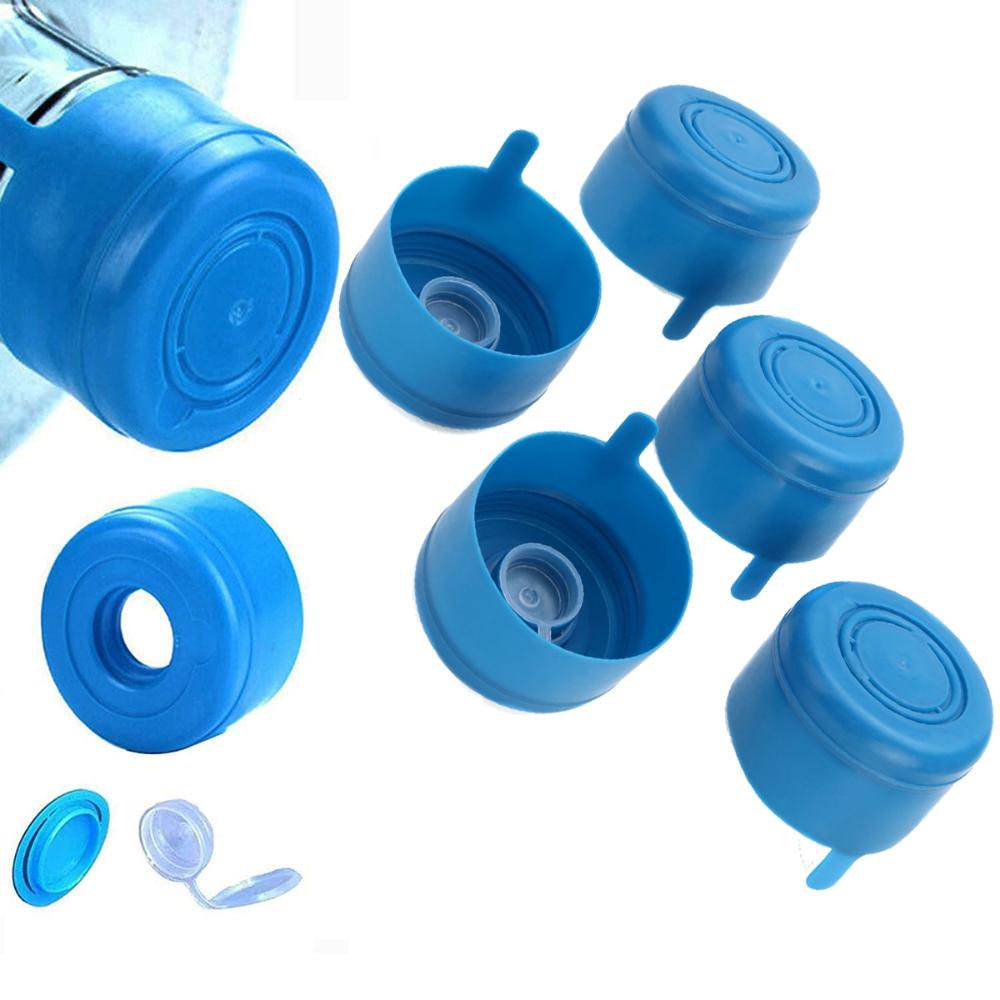 Home 10pcs Anti Splash 3 Gallon 5 Gallon Non Spill Replacemet Snap On Lids Water Jugs Bottle Caps