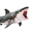 PNSO Megalodon Great White Shark Patton Shark Marine Animal Creature Fish Figure PVC Model Plastic Model Toy Premium Shark Lover Birthday Present