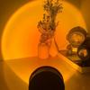 Sunset Afterglow Ambience Light Projection Ins Night Light Living Room Bedroom Sunset Table Lamp