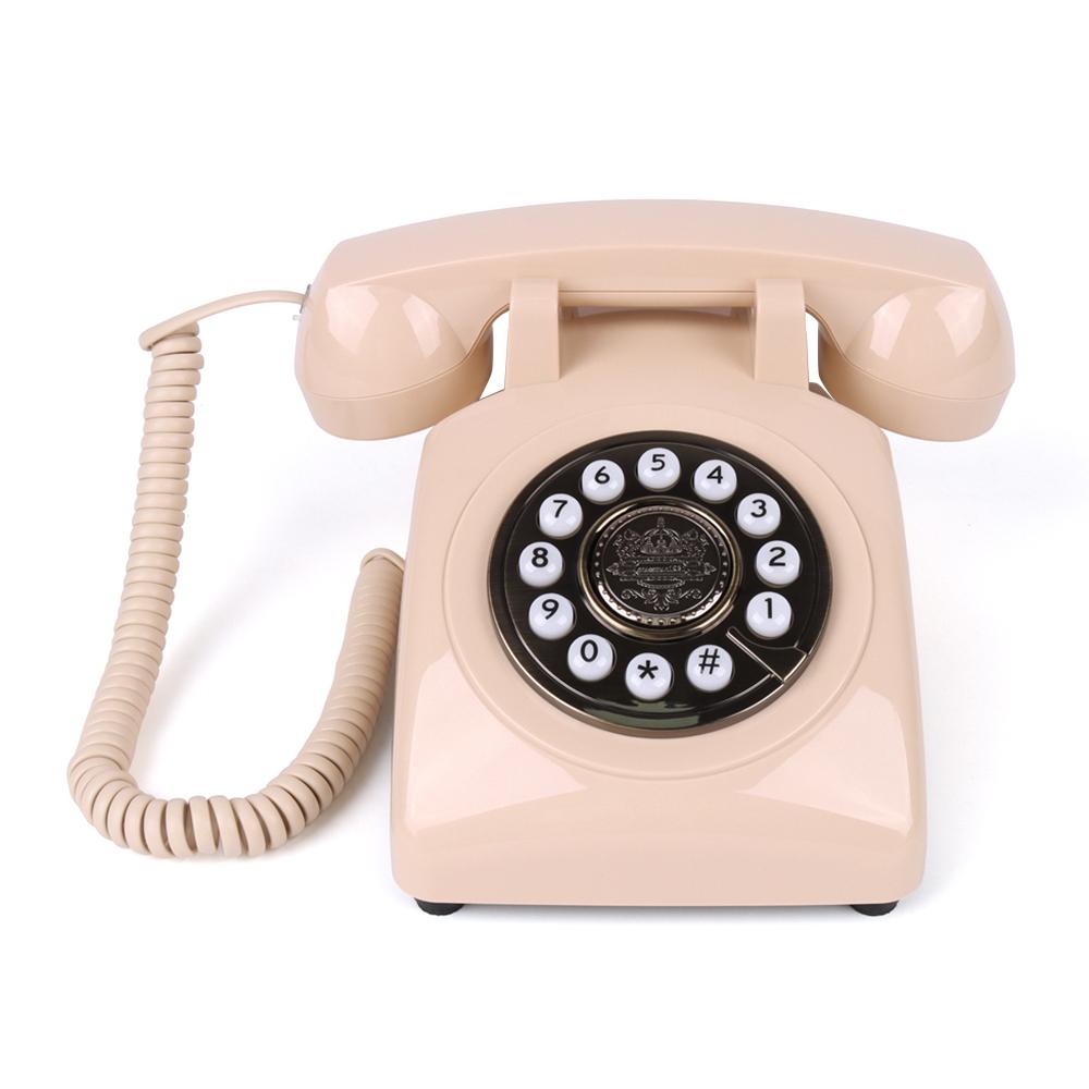 Audio Message Book Voice Record Vintage Telephone Recorder with Wireless BT Function Wedding Phone C