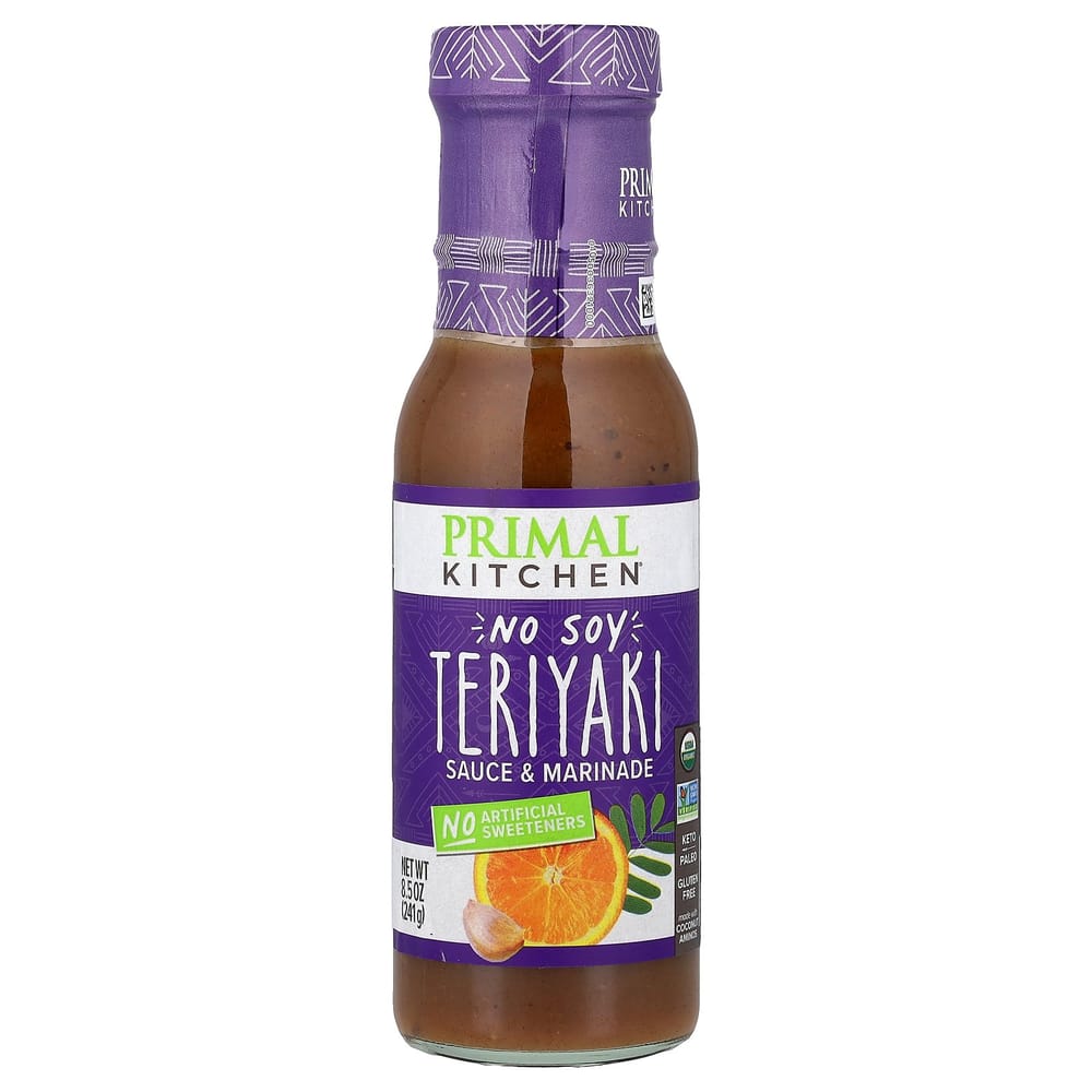Primal Kitchen Соевый соус и маринад Терияки без сои 241 г (8,5 унций)