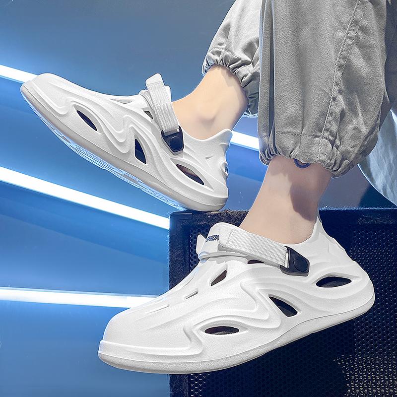 Flat Sandals Shoes for Men Men's Sandals Wear-resistant Ventilate Indoor and Outdoor Non-Slip Soft and Comfortable Unisex New