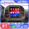 9,7-дюймовый Android для Mitsubishi Pajero 3 V60 V68 V73 1999 - 2011 Carplay автомобильный радиоприемник мультимедийный плеер GPS навигация WIFI 2 Din