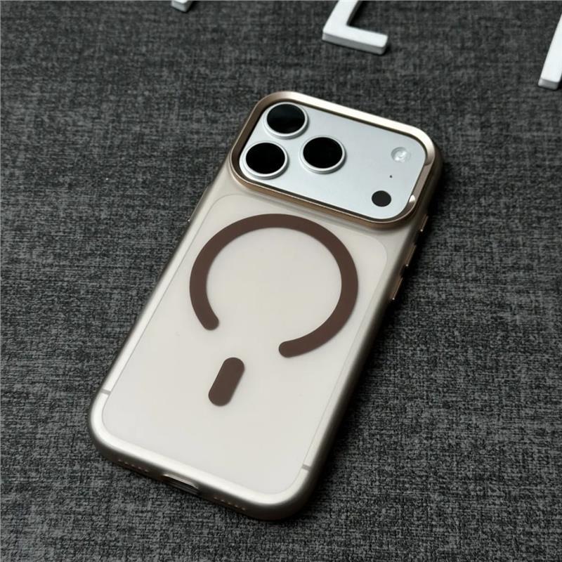 Применимо к чехлу для мобильного телефона iphone18ProMax матовый оригинальный цвет ультратонкий магнитный зажим Apple 17 защитный чехол ПК жесткий чехол