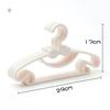 5PC/Set Clothes Hanger Kids Toddler Baby Coat Storage Plastic Hangers Hook Household Clothing Organizer Home Supplies