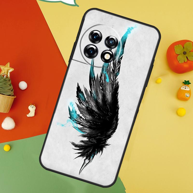 Фантазийный Чехол с Крыльями Ангела для OnePlus Nord 5 CE 2 3 4 Lite N20 N30 OnePlus 15 13 12 11 10 10T 12R 13T 13R