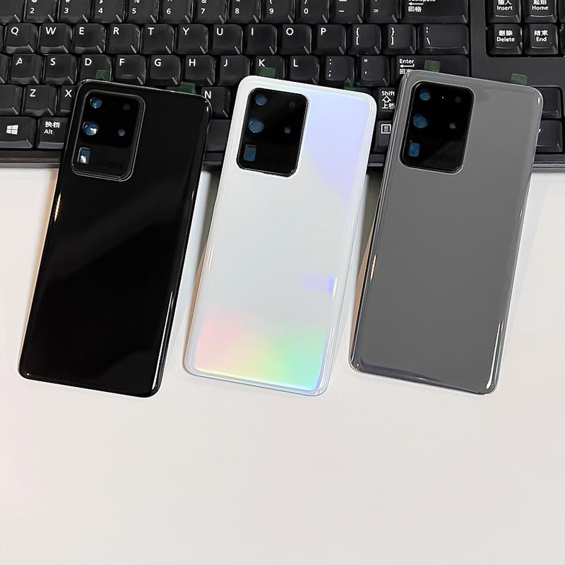 Стеклянные задние крышки корпуса для телефона SAMSUNG Galaxy S20 Ultra S20Ultra Задняя крышка аккумулятора Чехол для телефона Инструменты