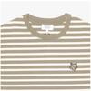 MaiSon KitSune Смелая нашивка с головой лисы Полоска Мужская S Футболка с длинным рукавом Pm00122kj0044
