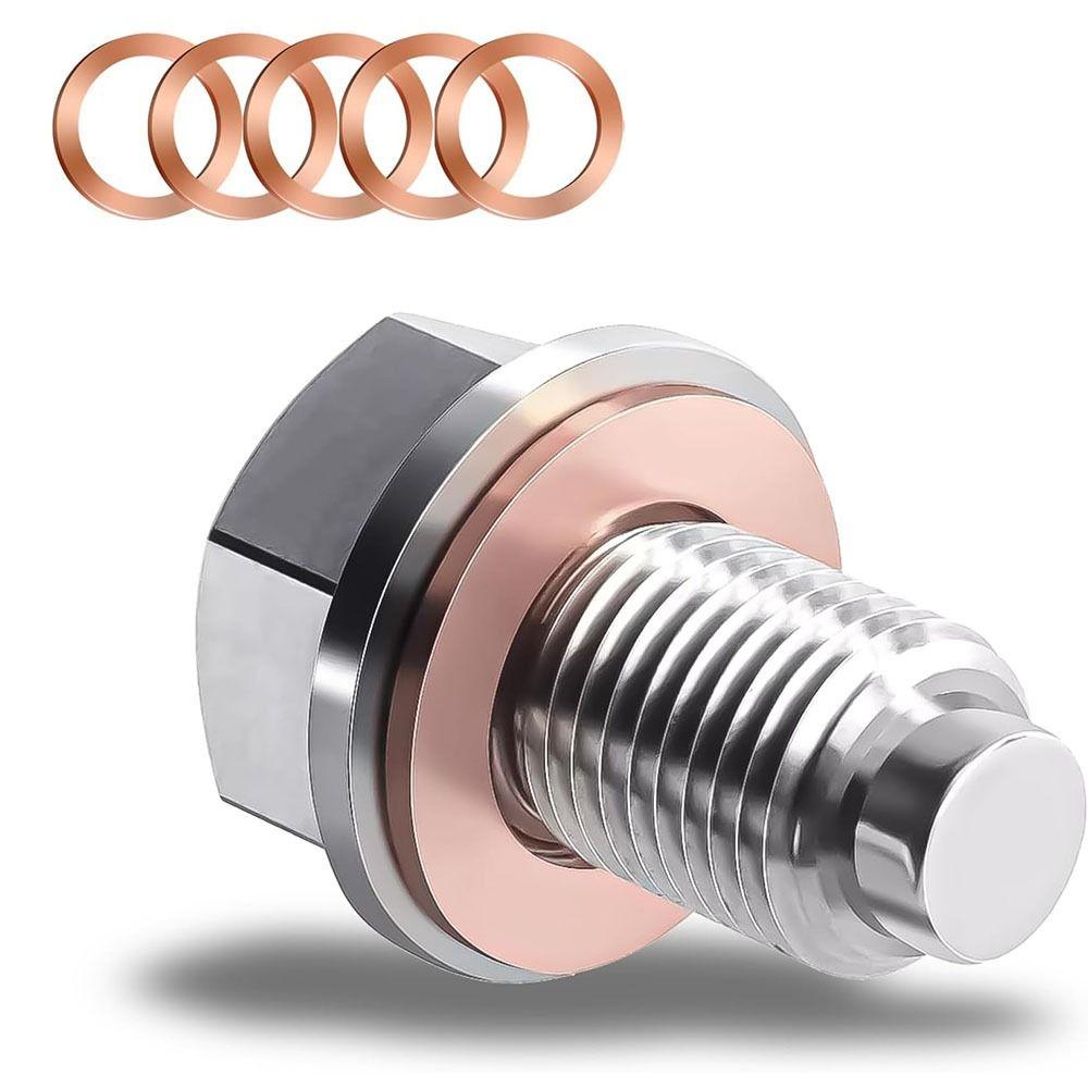 Magnetic Magnetic Oil Drain Plug M12 M14 M16 M18 M20 Oil Drain Sump Nut Automobile Accessories
