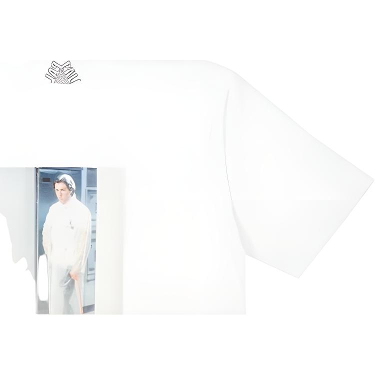 Palace SS23 Весна/Лето Американская психографическая футболка с круглым вырезом с принтом Мужские топы Белые 4009068