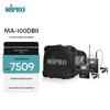 Портативная акустическая система MIPRO MA-100DBII с двумя петличными микрофонами, штекер CN (адаптер в комплекте)