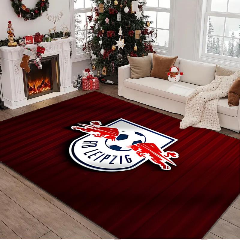 1PC rug Rb FootballCrest Design Carpet, Chair Rug,Area Rug for Office Bedroom living rooms bedroom, Doormat decor Christmas fan gifts