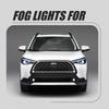 Сборка противотуманной фары и дневных ходовых огней для Toyota Frontlander 21