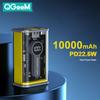 10000mAh Transparent Fast Charging Power Bank 22.5W PD Portable External Spare Battery Pack for iPhone 14 13 Huawei Samsung S22 Xiaomi