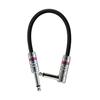 Providence LE501 Patch Cable, 75cm, SL Plug (StraightL-Shaped), Black
