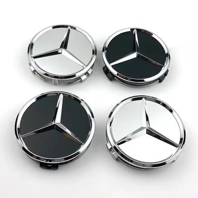 2025 Новые Для Mercedes Benz 75 мм 4 шт. Диски Автомобильные Колпаки Ступицы Колпачки Центральные на Диски Для Mercedes Benz AMG C E S GLE CLC Класса W204 W221 W205