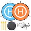 55cm Drone Helipad Universal Foldable Helipad Drone Parking Part Drone Landing Pad Drone Parking Part Usable On Both Sides Waterproof Drone Heliport