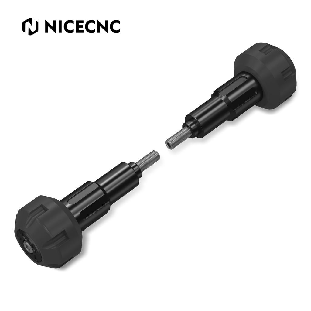 NICECNC For Surron Light Bee X S L1E Frame Sliders Crash Protector For Segway X160 X260 Electric Dirt Bike 2023 2024 2025