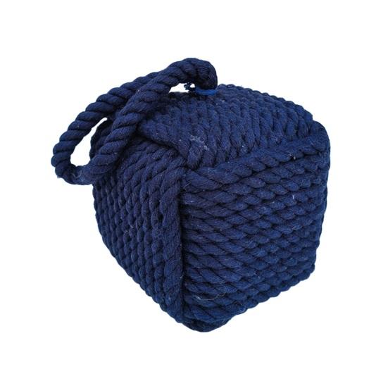 Утяжелённый дверной стопор Тяжёлый наполненный песком дверной стопор с ручкой Дом Офис Внутренний Декоративный Ручной работы Хлопковый канатный шар Напольный дверной стопор