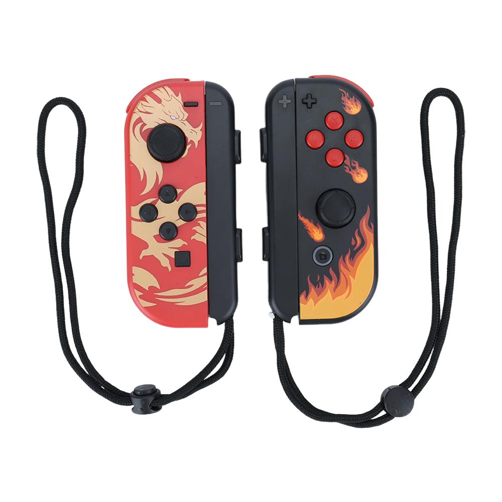 Bluetooth-совместимый контроллер консоли Функция пробуждения для Switch Мобильный игровой контроллер с ремешком для рук Левый и правый