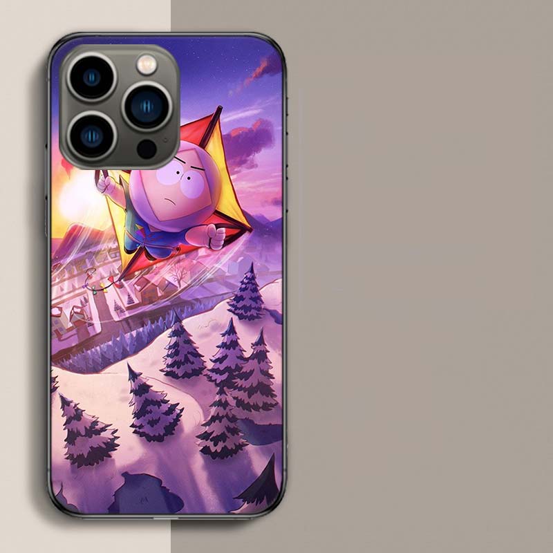 Cool S-South P-PARK Phone Case For Iphone 17 Air 15 Pro 14 Plus 16 Pro Max 17E 16E 12 13 Mini 11 Cover Cute Fundas