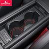 Для Toyota GR86 Subaru BRZ 2022 Противоскользящий коврик в слот ворот, подстаканник, коврик в дверной паз, аксессуары, резиновые наклейки
