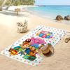 pocoyo Printed Quick Dry Beach Towel Super Absorbent Soft Lightweight Bath Towel for Pool Summer Travel