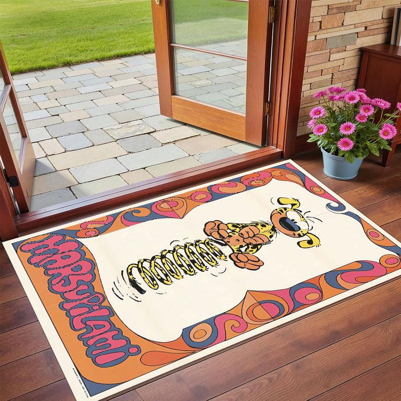Crystal Velvet Rug Soft Non Slip Indoor Floor Mat Home DecorMarsupilami