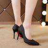 Туфли женские с острым носком на каблуке женские туфли-лодочки на высоком каблуке удобные оптовая продажа весенняя акция горячие модные и низкие цены