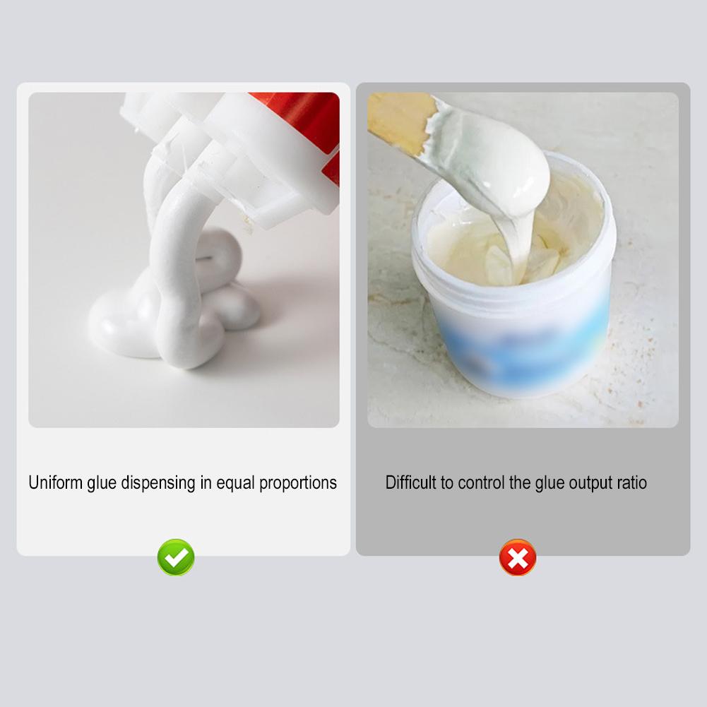 Tile And Ceramic Glaze Repair Paste Strong Adhesive Chip Crack Fixer Fix Tub Chips And Sink Cracks For Porcelain Ceramic Enamel