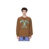 New MLB Boston Red Sox Sweatshirt Unisex Dark Beige 3AMTV0134-43BGD