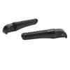 2Pcs Front Foot Peg Bracket Left And Right Black Footrest Holder Replacement For Coleman
