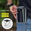 Portable Folding Chair Outdoor Camping Aluminum Alloy Folding Chair Lightweight Fishing Stool Travel Stool Camping Accessories