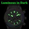 Classic Luxury Watch for Menes Multifunction Sports Waterproof Luminous Casual Clock Men Automatic Mechanical Skeleton Watches Rainbow Diamond