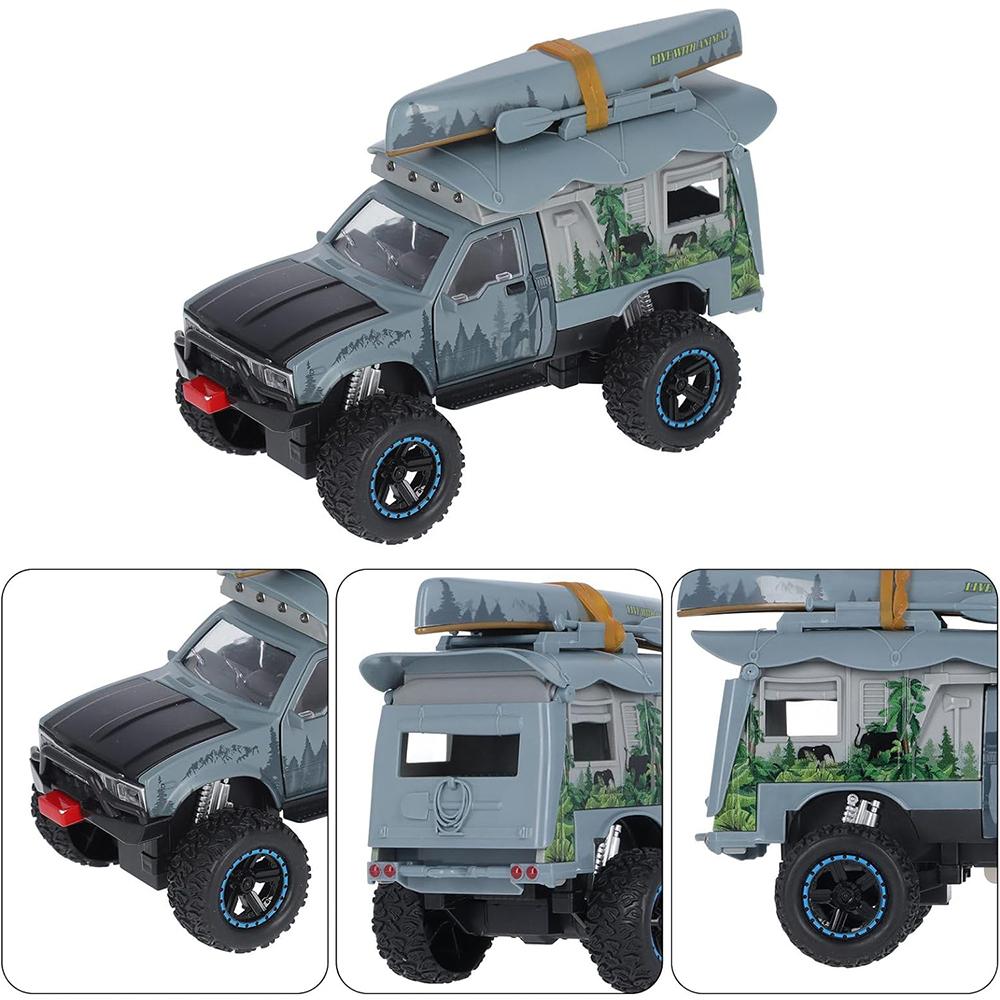 1/24 Scale Off-road Vehicle Model, Alloy, Realistic, Durable, Kids Car Toy for Gifts