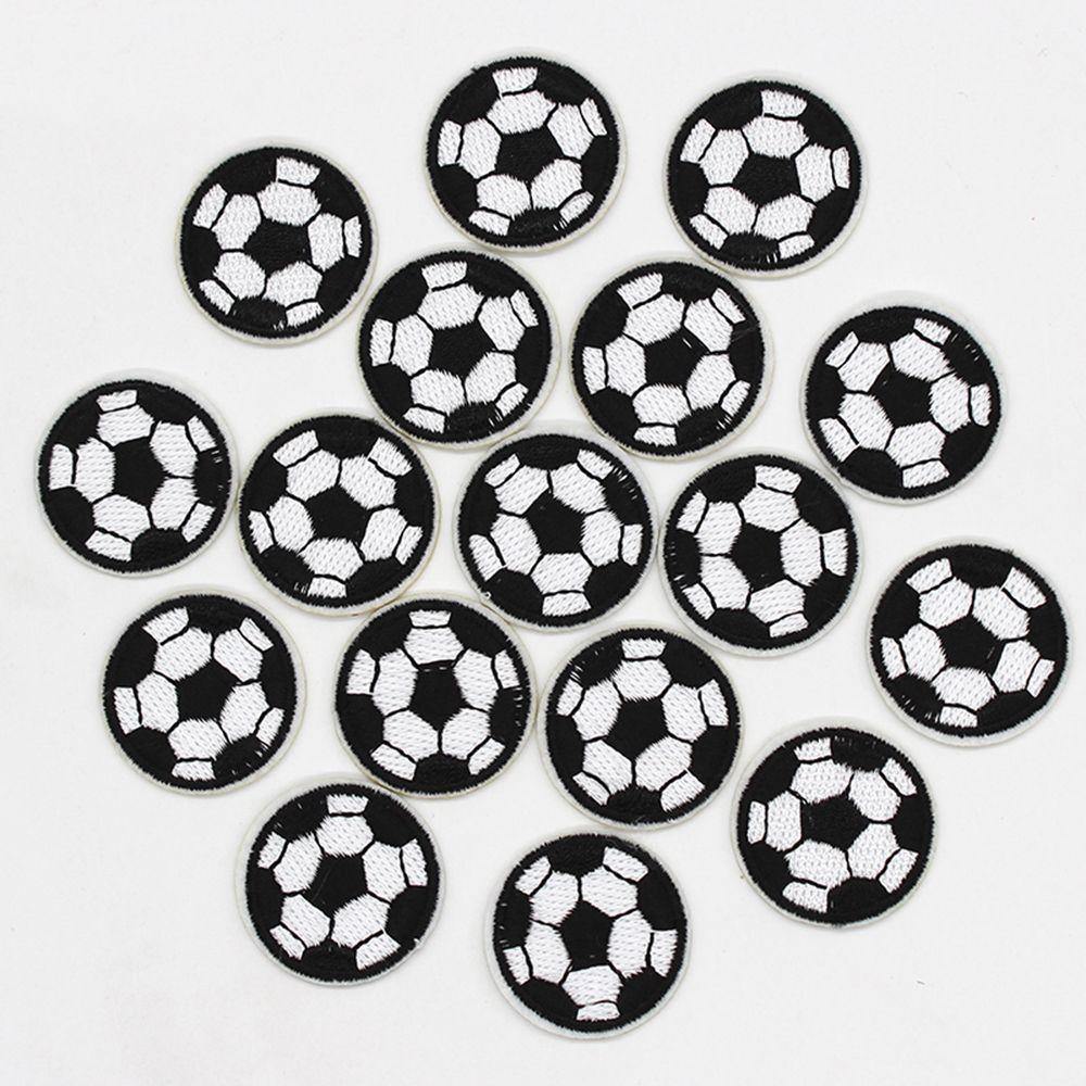 Embroidered Stick on Football Handmade Stickers Clothes Patches Jeans Decor
