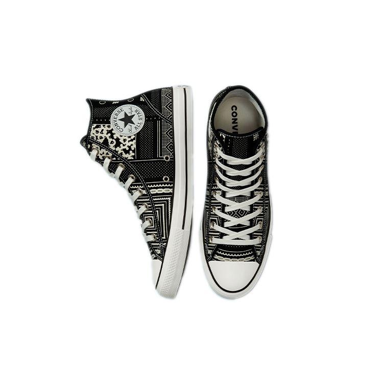 Converse Кроссовки Chuck Taylor All Star Ctas Hi Casual Versatile High-Top Canvas Sneakers Unisex Sneakers Black White 172434C