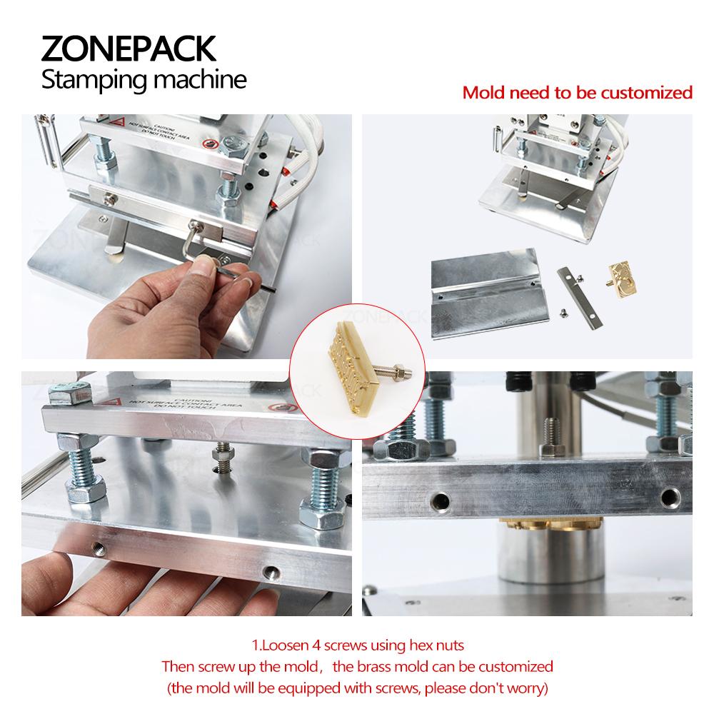 ZONESUN ZS-100B Двухцелевая машина для горячего тиснения фольгой Ручная машина для бронзирования Для ПВХ-карт Кожи Карандашей Бумаги Машина для тиснения