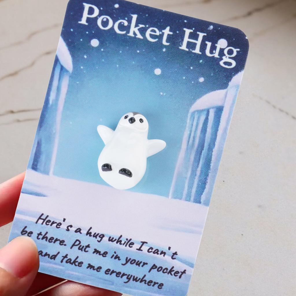 Карманные фигурки пингвинов из смолы, крошечные миниатюры пингвинов из смолы, украшение в виде фигурки животного для детского дня рождения, детских праздников