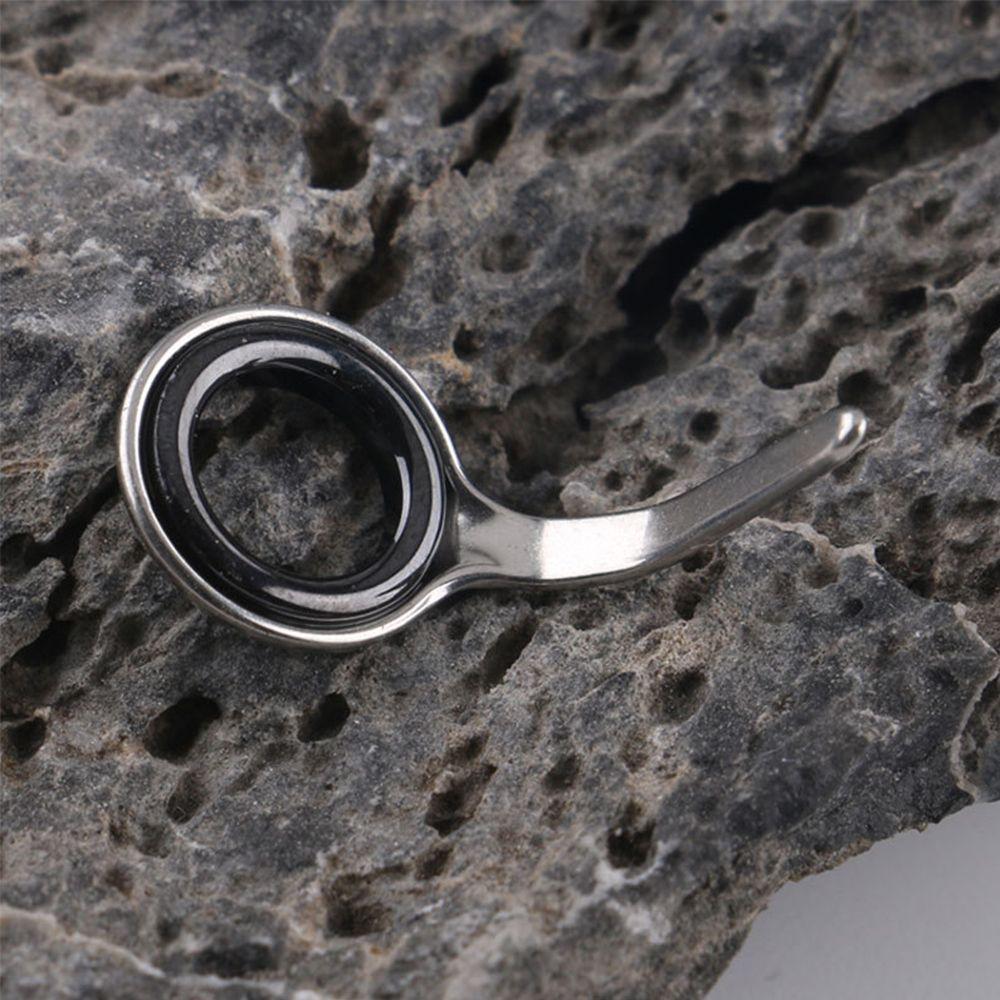 Stainless Steel Eye Ceramic Ring O Ring Fishing rod Tip Repair Kit Durable Fishing Rod Guide