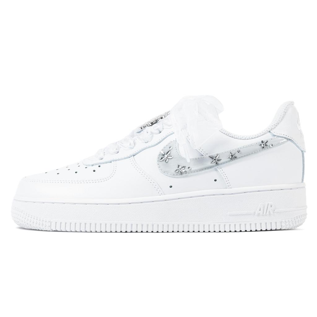 Nike Air Force 1 Wear resistant And Lightweight Low top Skateboard Shoes Women's White 315122-111(Team943-SBOX)