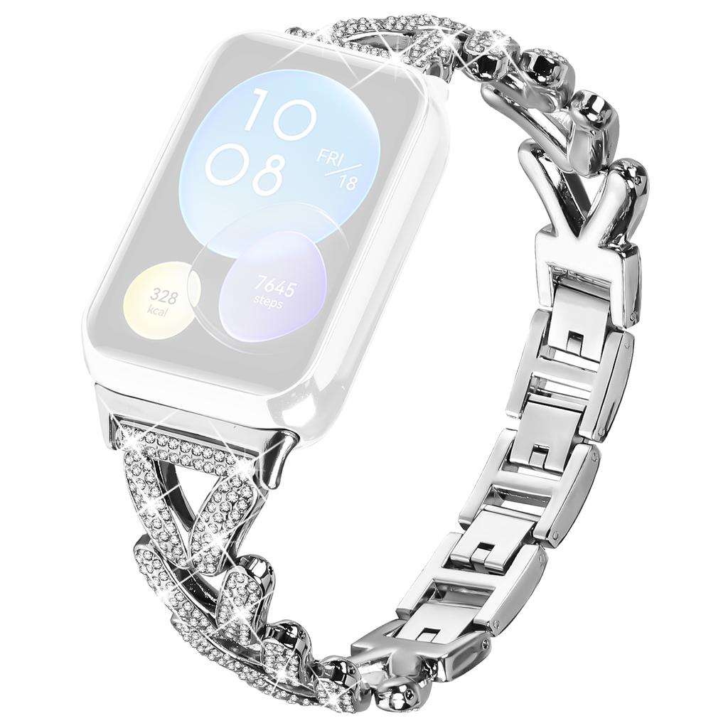 Ремешок для часов из цинкового сплава со стразами для часов Xiaomi Redmi Watch 4