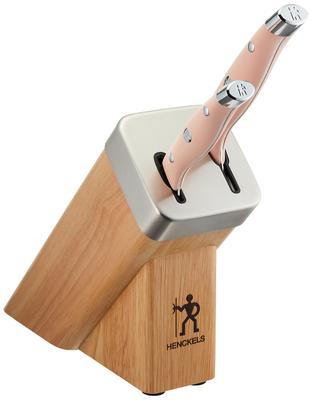 HENCKELS Sharpening Knife Block Set HI Style Elite Knife Set Knife Block Sharpener Sharpening Japanese "Self Peach" [Авторизованный продукт] 16610-003
