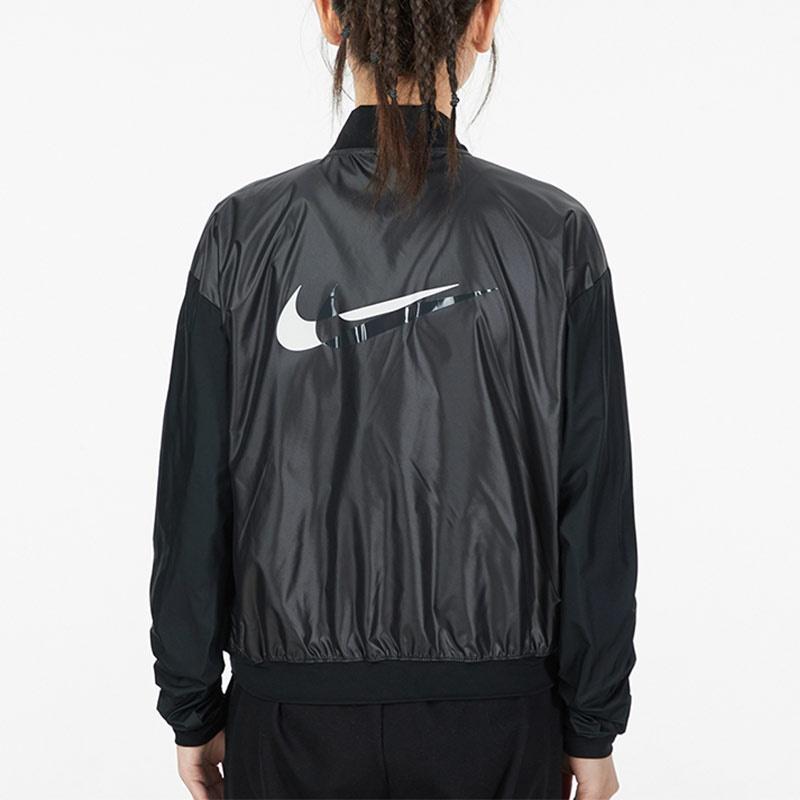 (WMNS) Nike Casual Short Woven Jacket Black Women's DD6848-010