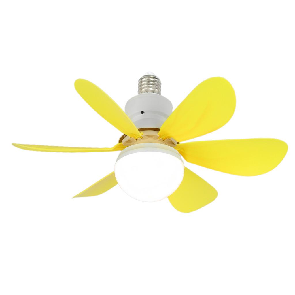 E27 Потолочный вентилятор со светодиодной подсветкой 30 Вт AC86-265 В 110 В 220 В Вентилятор Светильник для внутреннего офисного рынка Белый свет Люстра Вентилятор