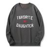 "Life is Better with My Boys" Cotton Long-Sleeve Trendy Hoodie