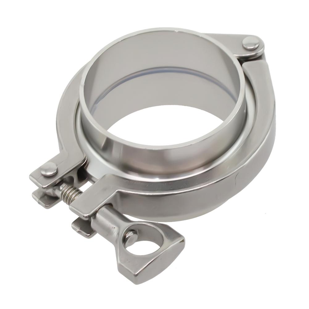 Фитинги для труб диаметром 19–102 мм, обжимное кольцо SS304, санитарная сварка