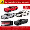Car Model Alloy Dodge Srt Hellcat With Sound Light For Kids Playroom