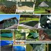 Waterproof PE Sun Shelter 120GSM Tarpaulin Rectangle Sunshade Protection Outdoor Canopy Garden Shade Sail Awning Shade Cloth